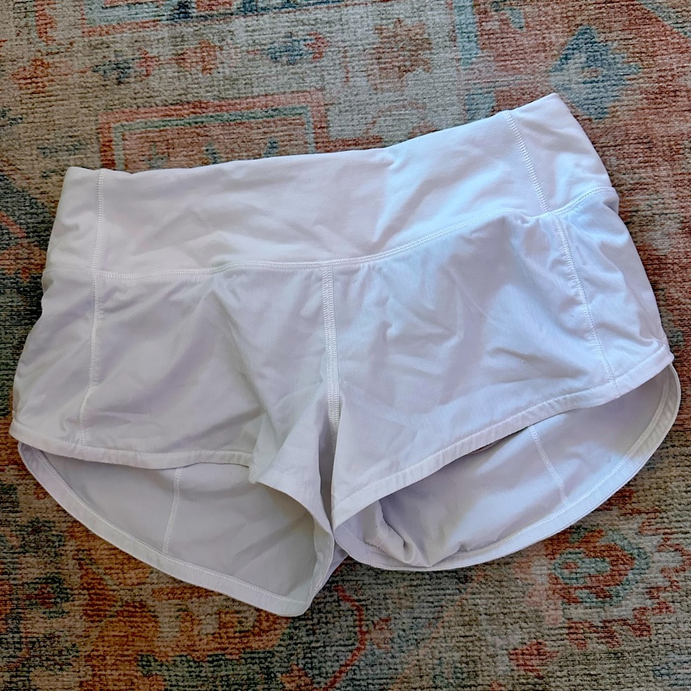 Lululemon speed up 2.5 inch shorts Low rise